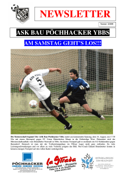 ASK Ybbs-Newsletter-Nummer22-2008