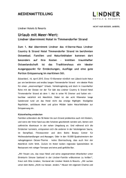 - Lindner Hotels & Resorts