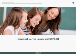 Individualisiertes Lernen mit KOPILOT