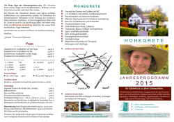 H O H E G R E T E - Christliche Hauskreisgemeinde - T