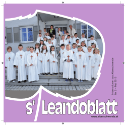Leandoblatt Mai 2015