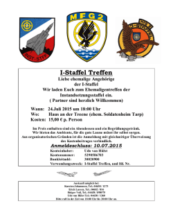 I-Staffel Treffen