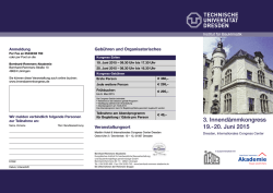 3. Innendämmkongress 19.