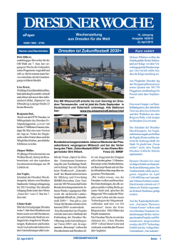 dresdner woche 2015-04-22.pmd - Dresden