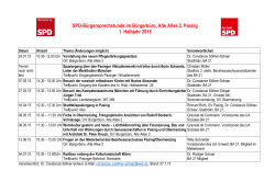 SPD-Bürgersprechstunde im Bürgerbüro, Alte Allee 2, Pasing 1