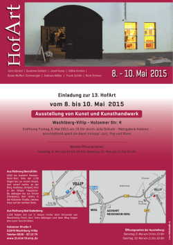 HofArt 2015