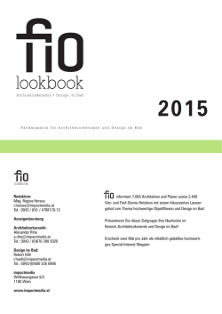 informiert 7.000 Architekten und Planer sowie 2.400 Vier