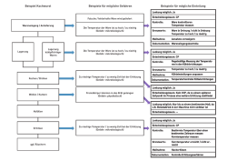 Beispiel für Fließdiagramm mit Gefahren und CP/CCP und