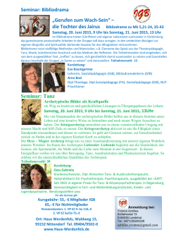 Seminarangebote - (IGB) Bayern eV