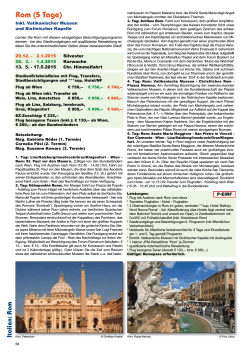 Rom (5 Tage) - Kneissl Touristik