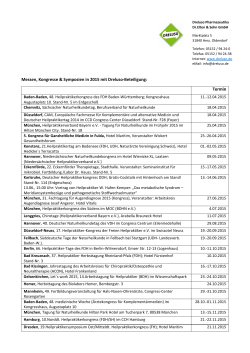 klicken (pdf | 0,3 MB) - Dreluso Pharmazeutika GmbH