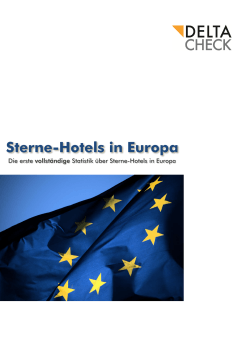 Sterne-Hotels in Europa