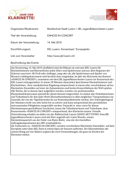 Jugendblasorchester Luzern