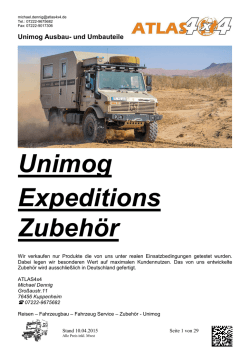 Unimog Seilwindenstoßstange