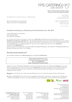 Guthabenverwaltung