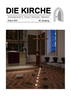 Ostern 2015 - St. Thomas Volkmarode