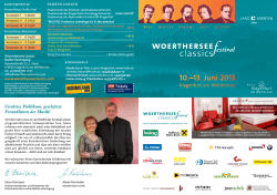 im PDF Viewer öffnen - Wörthersee Classics Festival
