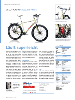 - Velotraum