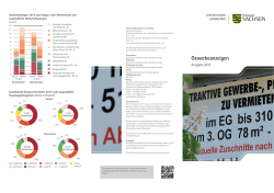 Gewerbeanzeigen Ausgabe 2015 - Statistisches Landesamt Sachsen