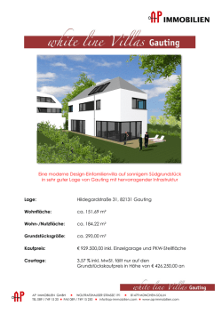 Eine moderne Design-Einfamilienvilla auf sonnigem S&uuml;dgrundst&uuml;ck