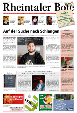 Auf der Suche nach Schlangen