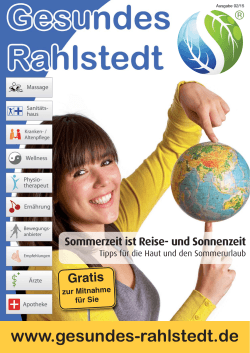 Magazin “Gesundes Rahlstedt” Ausgabe 2/2015 als PDF
