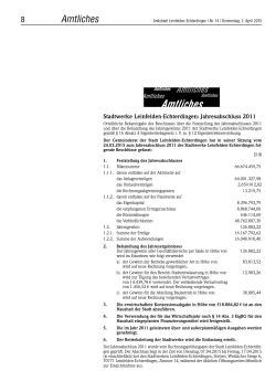Amtliches - Amtsblatt Leinfelden
