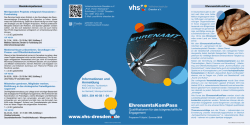 Infos zum EhrenamtsKomPass