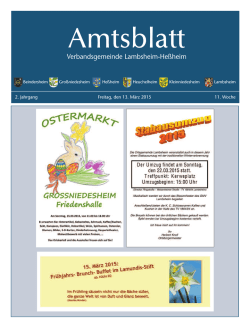 Verbandsgemeinde Lambsheim-Heßheim