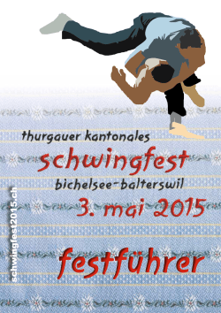 Thurgauer Kantonales Schwingfest 2015