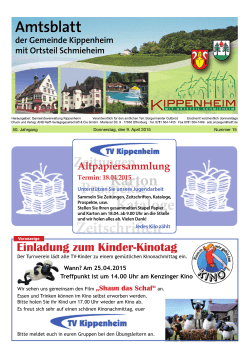 KW15/2015 - Kippenheim
