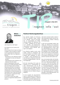 Mai 2015 - Gemeinde Trogen