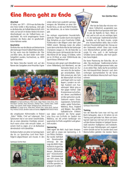 Eine Aera geht zu Ende