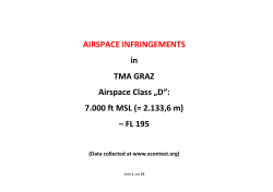 AIRSPACE INFRINGEMENTS 2014