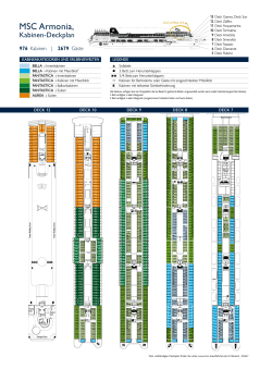 MSC Armonia Deck Plan