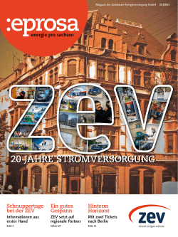 eprosa 01 - ZEV Zwickauer Energieversorgung GmbH