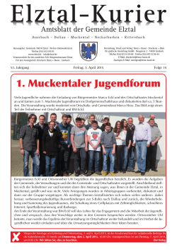 Amtsblatt KW. 14 - Gemeinde Elztal