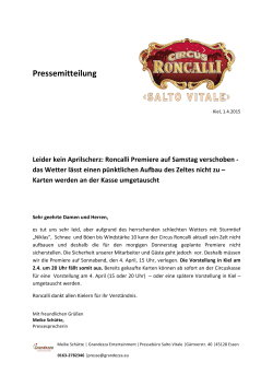 PDF - Circus Roncalli