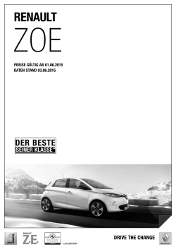 preisliste - Renault