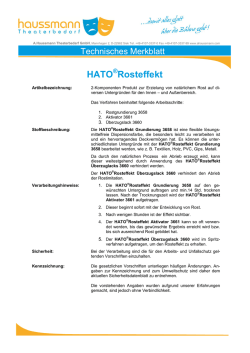 HATO Rosteffekt - A.Haussmann Theaterbedarf GmbH