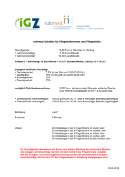 ruhrmed Geh&auml;lter f&uuml;r Pflegehelferinnen und Pflegehelfer