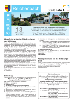 Mitteilungsblatt Reichenbach 13/2015 (application/pdf)