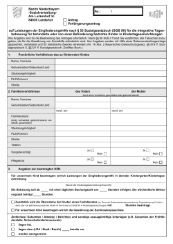 Sozialverwaltung- Am Lurzenhof 3c 84036 Landshut Antrag