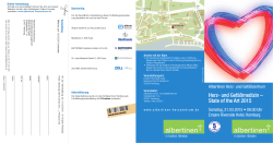Herz- und Gef&auml;&szlig;medizin &ndash; State of the Art 2015