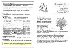 Heiligstes Herz Jesu Pfarrnachrichten Juni 2015