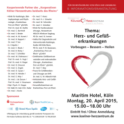 Herz- und Gef&auml;&szlig; - Krankenhaus Porz am Rhein