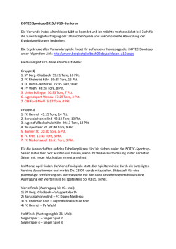 infos - FC Rheins&uuml;d