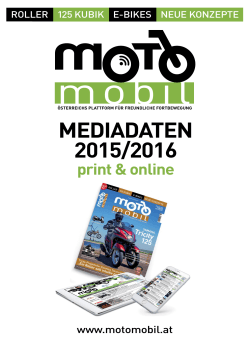 MEDIADATEN 2015/2016