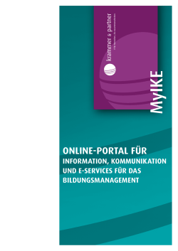 ONLINE-PORTAL FÜR - Krammer & Partner GmbH