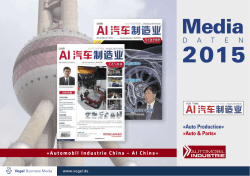 Mediadaten China 2015 - MEDIA@VOGEL